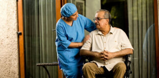 Home healthcare for seniors.